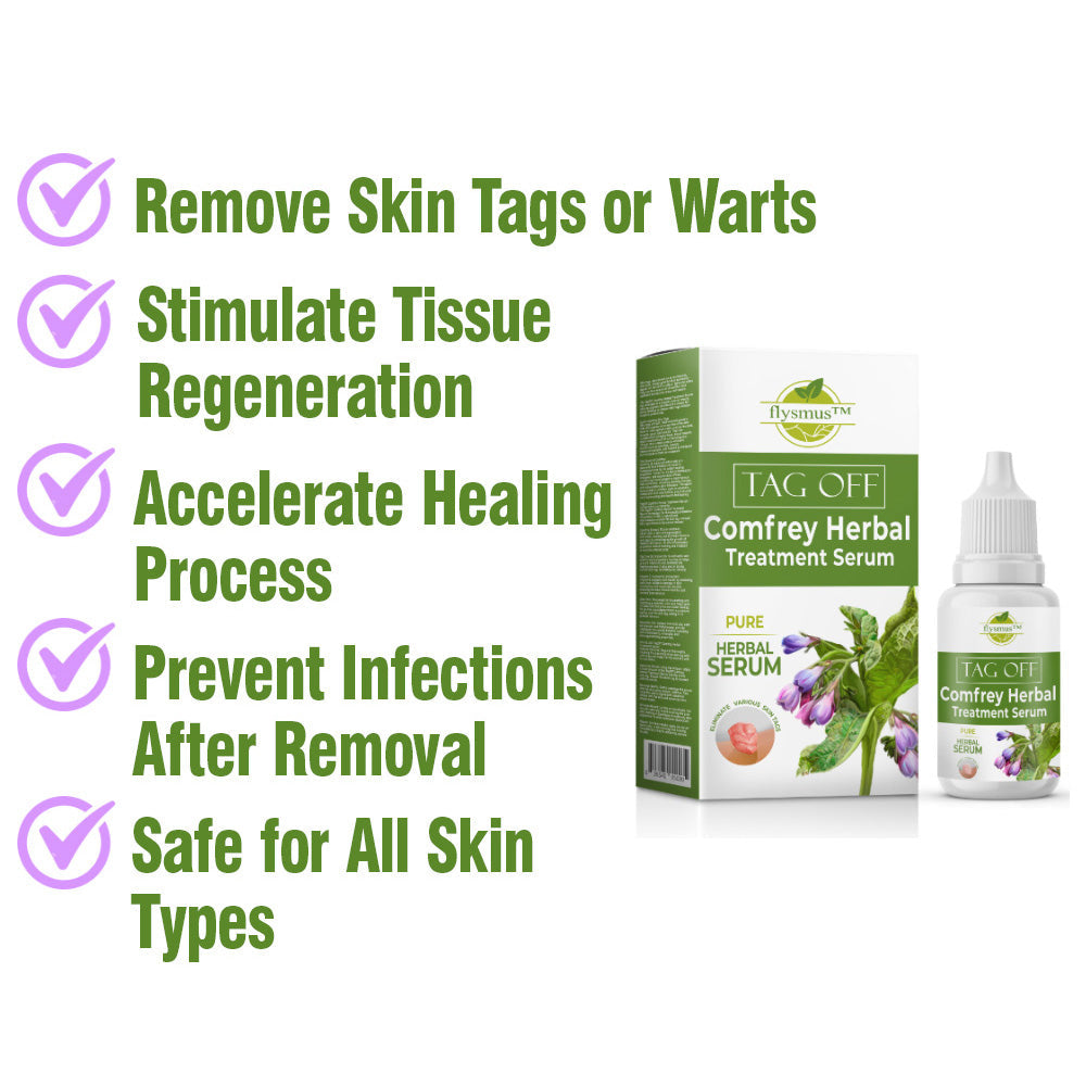 flysmus™ TagOff Beinwell-Kräuterpflege-Serum
