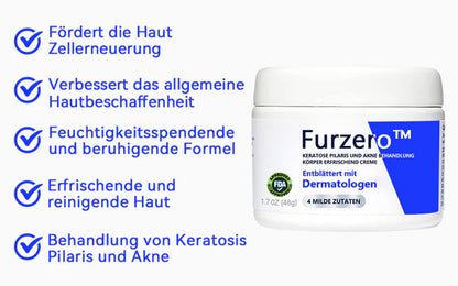 Furzero™ Keratose Pilaris und Akne Behandlung Körper Erfrischend Creme