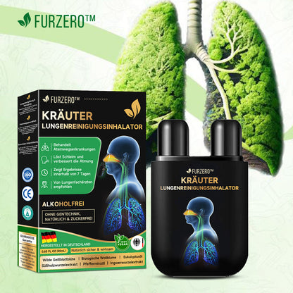 [Offizieller Marken-Flagship-Store]👨‍⚕️Furzero™ Kräuter-Lungenreinigungsinhalator (💝 Helfen Sie Rauchern, ihre Lungen zu reinigen💝)