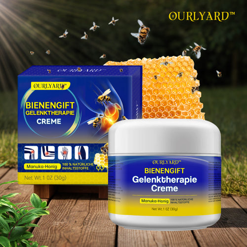 🐝🐝Ourlyard™ Bienengift-Gelenktherapie Creme: Schnelle Schmerzlinderung