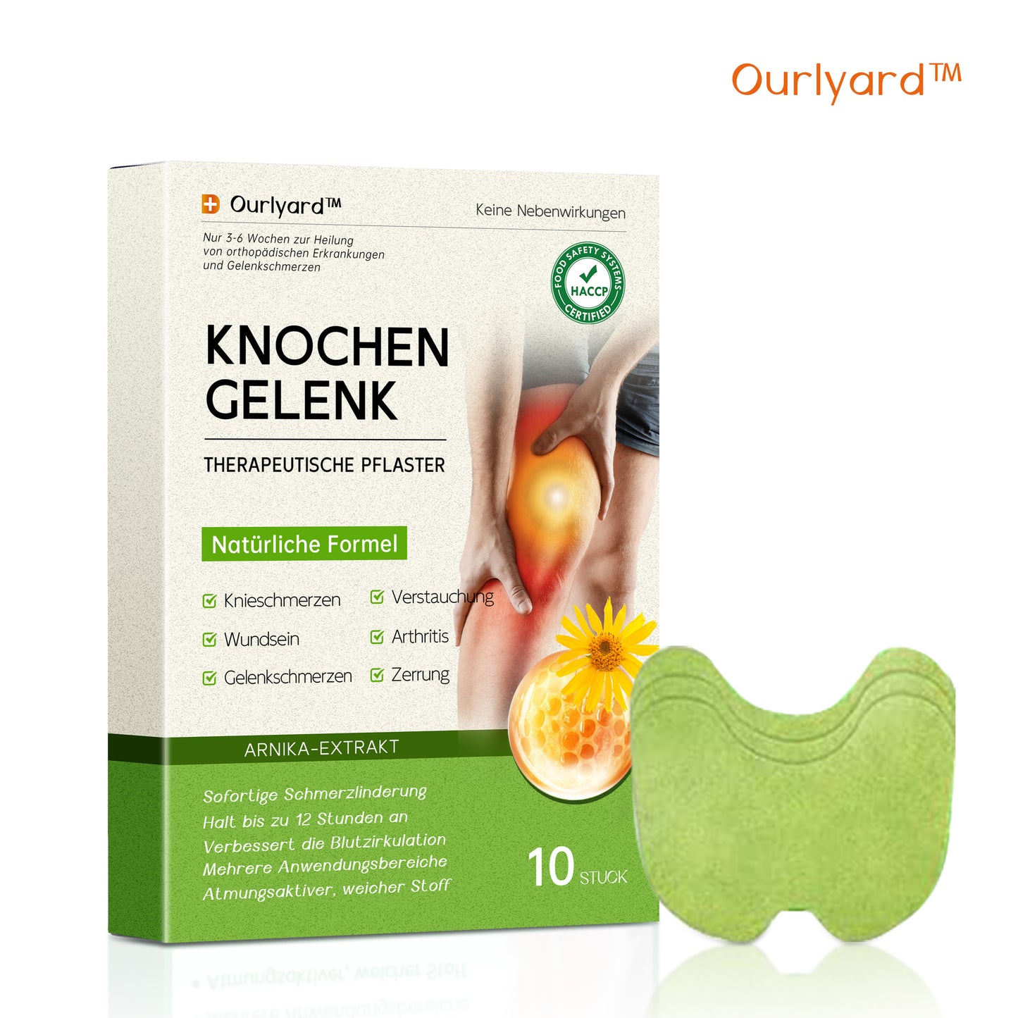 Ourlyard™ Gelenk- und Knochentherapie-Pflaster (natürliche Formel)