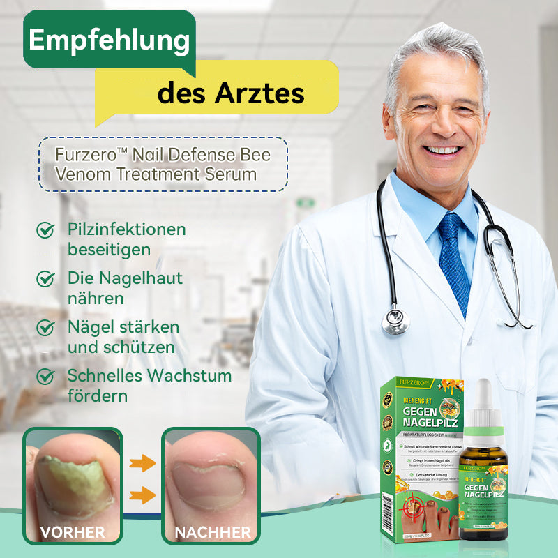 🐝🐝Furzero™ Bienengift Nagelpilz Behandlungslösung:Vollständige Wiederherstellung der Nagelgesundheit👩🏻‍⚕️🌟