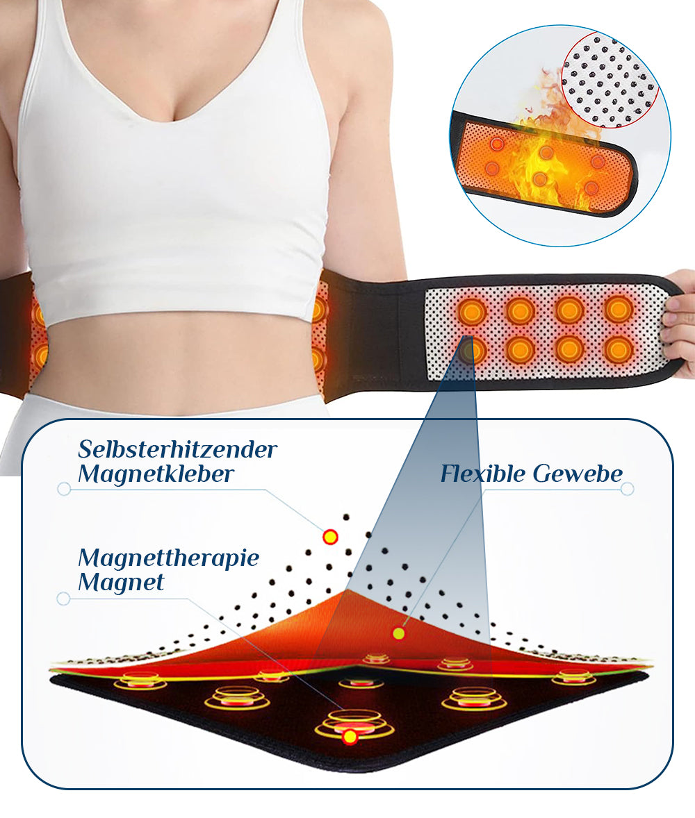 Sugoola™  Lendenwirbel- und Ischiasnervschmerzen Magnetische Schmerzlinderungsgürtel🍀