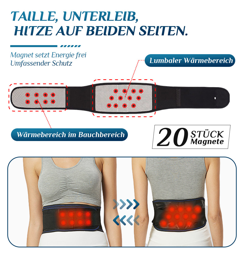 Sugoola™  Lendenwirbel- und Ischiasnervschmerzen Magnetische Schmerzlinderungsgürtel🍀