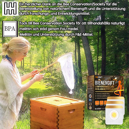 🐝🐝Furzero™ Bienengift Lymphdrainage und Schlankheitspflaster (für alle Altersgruppen geeignet) 🔥 Begrenzte Zeit 80% Rabatt