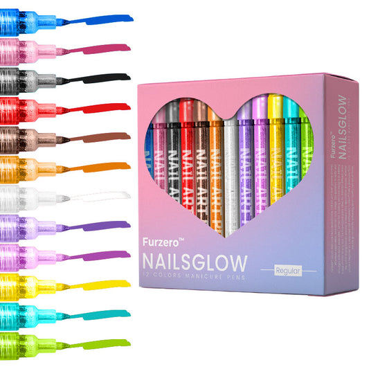 Furzero™ NailsGlow 12 Farben Manikürestifte