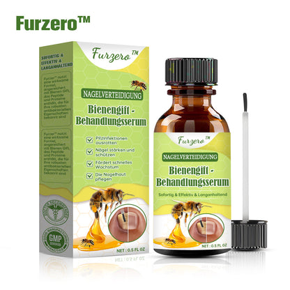 🐝🐝Furzero™ Nagelverteidigung Bienengift-Behandlungsserum pro:Behandlung verschiedener Nagelerkrankungen