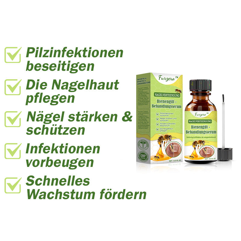 🐝Furzero™ Nagelverteidigung Bienengift-Behandlungsserum pro (Begrenzte Zeit 70% Rabatt)