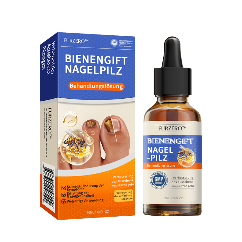 🐝Furzero™ Bienengift Nagelpilz Behandlungslösung:Schnell wirksam und verhindert Rückfälle🌟