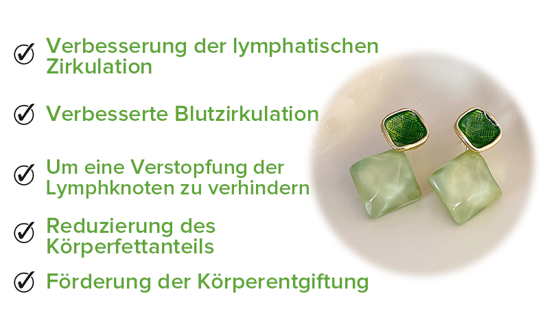 🔥Futusly™ Turmalin Lymphatischer Entgiftungsenergie-Ohrring