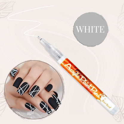 Ultradünner Kurven-Nagelkunst-Filzstift