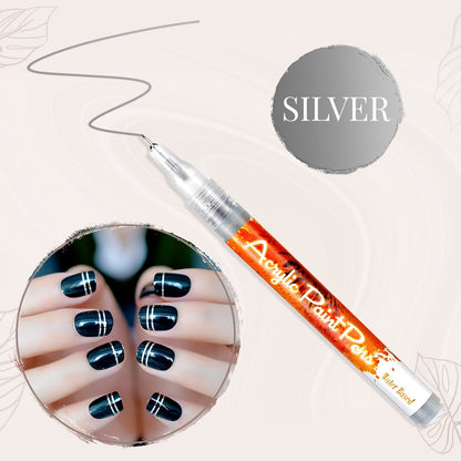 Ultradünner Kurven-Nagelkunst-Filzstift