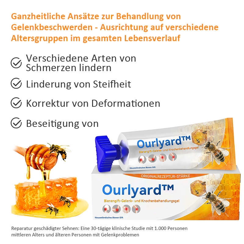 Ourlyard™ Bienengift-Gelenk- und Knochenbehandlungsgel (Ganzkörperregeneration)