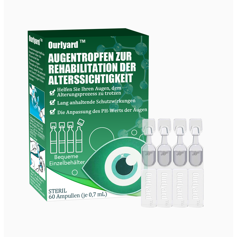 Ourlyard™ Augentropfen zur Rehabilitation der Alterssichtigkeit