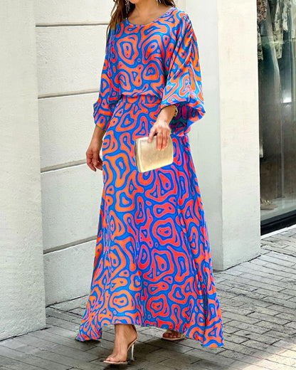 Akira™ Mouw Maxi Rok Tweedelig Zomer Outfit 3.0