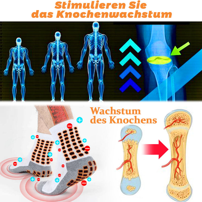 Sugoola™ Socken zur Behandlung von Wadenkrämpfen mit Ferninfrarot-Titan-Ionen zur Höhensteigerung